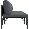 Lauko Baldai 3 Vienetas Antracitas 80 x 80 x 71 cm Plienas