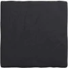 Stalo uždengimas Paprastas Juoda 102 x 102 x 15 cm audinys