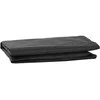 Stalo uždengimas Paprastas Juoda 182 x 92 x 15 cm audinys