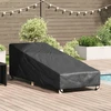 Lauko baldų uždangalas 195 x 76 x 82 cm 420D Oksfordo audinys