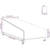 Lauko baldų uždangalas 203 x 81 x 63 cm 210D Oksfordo audinys