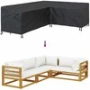 Baldų uždangalas Juodas 250 x 180 x 80 cm 210D Oksfordo audinys