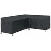 Baldų uždangalas Juodas 250 x 180 x 80 cm 420D Oksfordo audinys