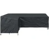 Baldų uždangalas Juodas 250 x 180 x 80 cm 210D Oksfordo audinys