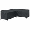 Baldų uždangalas Juodas 250 x 180 x 80 cm 600D Oksfordo audinys