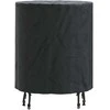 Stalo uždengimas Paprastas Juoda 62 x 62 x 70 cm audinys