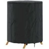 Stalo uždengimas Paprastas Juoda 62 x 62 x 70 cm audinys