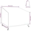 Sodo kėdės dangtis Juoda 96 x 79 x 74 cm 210D Oksfordo audinys