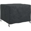 Baldų uždangalas Paprastas Juoda 113 x 113 x 73 cm 210D