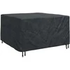Baldų uždangalas Paprastas Juoda 150 x 150 x 75 cm 420D