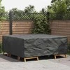 Baldų uždangalas Paprastas Juoda 200 x 200 x 90 cm 210D