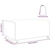 Baldų uždangalas Paprastas Juoda 220 x 150 x 85 cm 210D