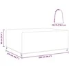 Baldų uždangalas Paprastas Juoda 250 x 210 x 90 cm 600D