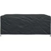 Baldų uždangalas Paprastas Juoda 250 x 210 x 90 cm 210D