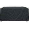 Baldų uždangalas Paprastas Juoda 250 x 210 x 70 cm 210D