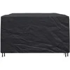 Baldų uždangalas Paprastas Juoda 270 x 180 x 90 cm 210D