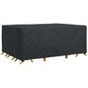 Baldų uždangalas Paprastas Juoda 280 x 204 x 106 cm 600D