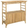 Lauko baro stalas Natūrali 110 x 50 x 105 cm Bambukas