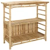 Lauko baro stalas Natūrali 110 x 50 x 105 cm Bambukas