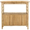 Lauko baro stalas Natūrali 110 x 50 x 105 cm Bambukas