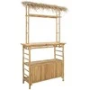 Lauko baro stalas Natūrali 110 x 50 x 209 cm Bambukas