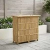 Lauko baro stalas Natūrali 115 x 55 x 105 cm Bambukas