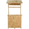 Lauko baro stalas Natūrali 115 x 95 x 214 cm Bambukas
