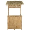 Lauko baro stalas Natūrali 115 x 95 x 215 cm Bambukas