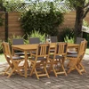 Lauko bistro kėdės 8 pcs Tamsiai pilka 38 x 46 x 85 cm