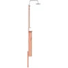 Lauko dušas 246 cm Kietosios maumedžio ir nerūdijančio plieno