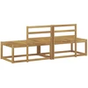 Lauko galinė sofa 2 Vienetas Balta 182,5 x 63 x 73 cm