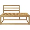 Lauko galinė sofa Balta 115 x 83 x 73 cm