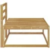 Lauko galinė sofa Balta 115 x 83 x 73 cm