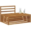 Lauko galinė sofa Natūrali 115 x 83 x 73 cm
