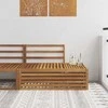 Lauko galinė sofa Natūrali 115 x 83 x 73 cm