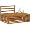 Lauko galinė sofa Natūrali 115 x 83 x 73 cm