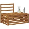 Lauko galinė sofa Natūrali 91 x 63 x 73 cm