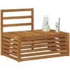 Lauko galinė sofa Natūrali 91 x 63 x 73 cm