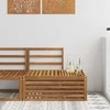Lauko galinė sofa Natūrali 91 x 63 x 73 cm