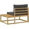 Lauko galinė sofa su pagalve Balta 115 x 83 x 73 cm Poliesteris
