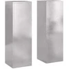 Augalų stovas 2 pcs Sidabro 24 x 24 x 75 cm