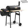 Lauko grilis 104 x 58 x 114 cm Plienas Juoda