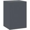 Augalų stovas 2 pcs Antracitas 24 x 24 x 35 cm Plienas