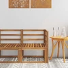 Lauko kampinė sofa Kietos akacijos mediena Natūrali