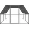Lauko narvas viščiukams, 3x6x2m, galvanizuotas plienas