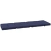 Lauko pagalvė 2 pcs Jūrinė mėlyna 180 x 55 x 7 cm Audinys