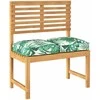 Pagalvėlė 2 pcs Lapų raštas 40 x 40 x 8 cm Oksfordo audinys