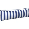 Lauko pagalvė 3 pcs Mėlyna ir balta 103 x 58 x 10 cm Audinys