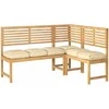 Pagalvėlė 6 pcs Smėlio 40 x 40 x 8 cm Oksfordo audinys