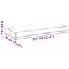 Pagalvėlė Pilka 110 x 40 x 8 cm Oksfordo audinys